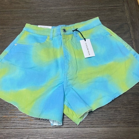 WeWoreWhat Shorts Size 28 Womens Flare Bell Short Frayed Raw-Cut Hem Festival - Picture 3 of 10